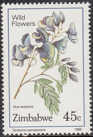 Зимбабве - Zimbabwe (S.caerulescens - 1989)
