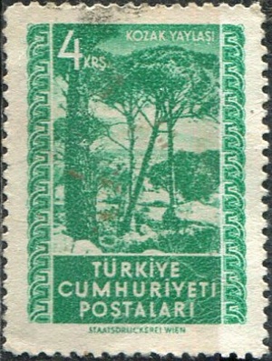 Турция - Turkey 1952
