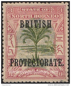 Северное Борнео - North Borneo 1901
