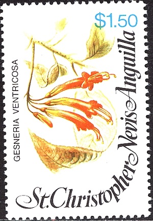 Сент-Киттс - Saint Kitts (G.ventricosa - 1979)