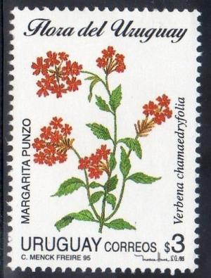 Уругвай - Uruguay (V.chamaedryfolia - 1995)